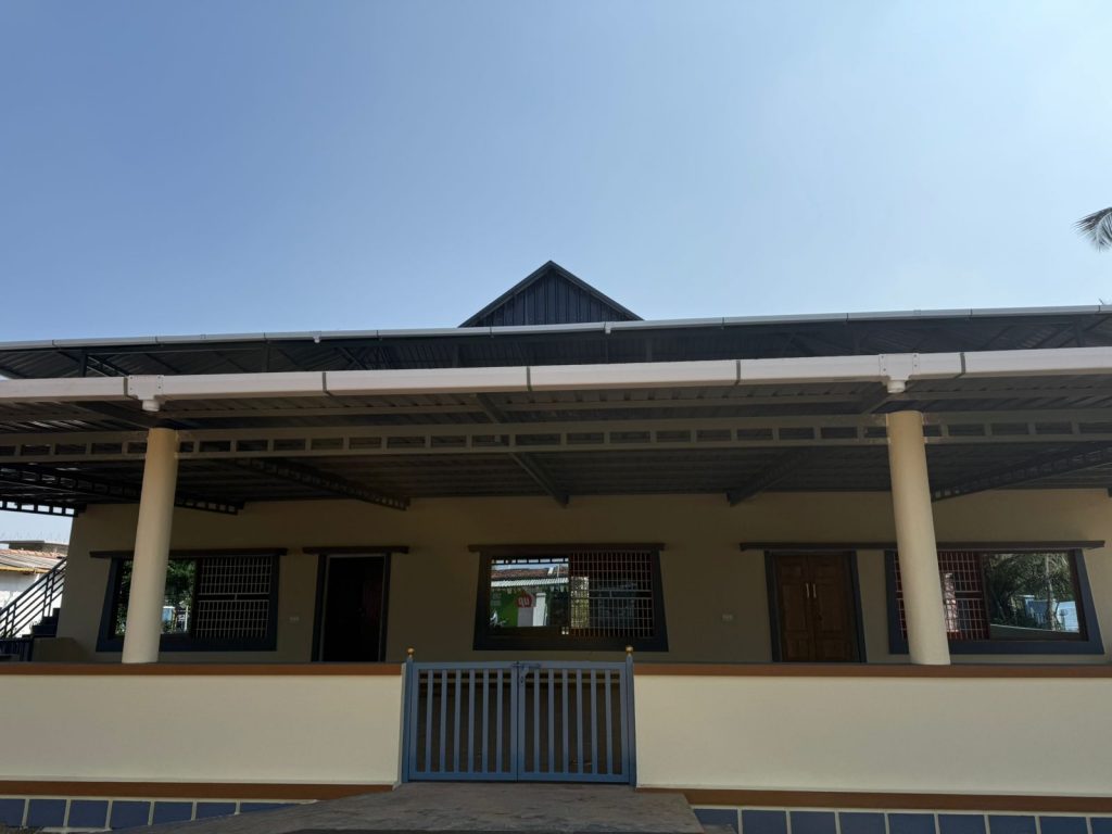 Construction of community hall at Hunsur J-Village – home